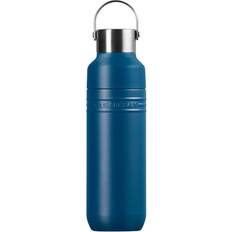 Le Creuset Karaffer, Kannor & Flaskor Le Creuset On The Go Termoflaska 500ml Deep Teal Vattenflaska 0.5L