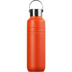 Le Creuset Karaffer, Kannor & Flaskor Le Creuset On The Go Termosflaska 500ml Volcanic Glas Orange Vattenflaska 0.5L