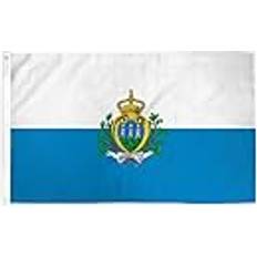 Multicolore Drapeaux AZ-Flag Drapeau Saint Marin 90x60 cm Pavillon 50 g