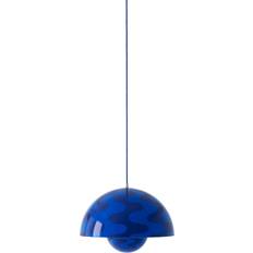 &Tradition Flowerpot VP2 Cobalt Blue/Twilight Blue Pendel