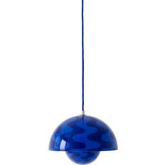 &Tradition Flowerpot VP1 Cobalt Blue/Twilight Blue Pendel ∅ 23cm