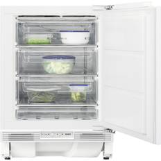 Rehingable Door Integrated Freezers Zanussi Undercounter Freezer 105L White, Integrated