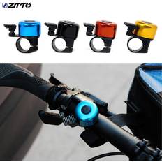 Cykelringklockor ZTTO Muti-colors Bike Handlebar Bell Loud Clear Sound Bicycle Mini Alarm Warning Ring Red