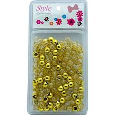 Hair Products Beauty Collection Style Collection Hair Beads BD008 Gold Large