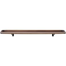 Noyer Étagères Murales &Tradition Guild HM15 120 cm Walnut Wall Shelf