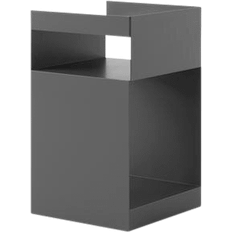Steel Trolley Tables &Tradition Rotate Gray Trolley Table