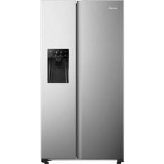 Fridgemaster MS91500IES 91cm Frost Free American Fridge Freezer E Rated Silver