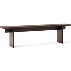 &Tradition Ita OS5 Bänk 170 cm Dark Stained Oak Sittbänk