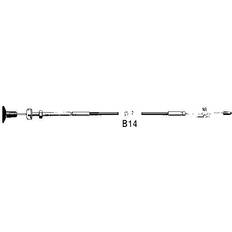 Propeller Ultraflex Stopkabel 14 Fod