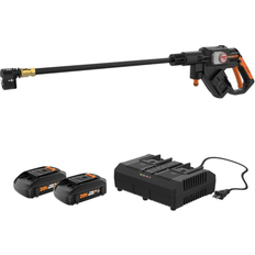 Worx Pressure & Power Washers Worx Nitro Power Share 800 PSI 0.92-GPM Cold Water Battery Pressure Washer with 1 Spray Tips (Battery and Charger Included) in Black WP657