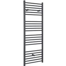 Heated Towel Rails Milano Artle Electric Modern Straight Bar Heated Towel Rail Radiator 1600 mm x 600 mm Anthracite