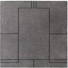 &Tradition Cruise Square Rug in Gray Gray