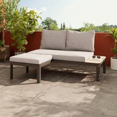 Thilia Grey 2 Seater Garden Furniture