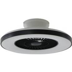 Lindby Paavo LED Smart Loftventilator Sort Loftplafond