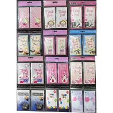 16 Thank You Cards Girl