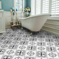 Alwayspon Vinyl Floor Tiles Sticker 12 inch x 12 inch
