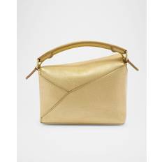 Loewe Handtaschen Loewe Mini Metallic Leather Tote Bag - Gold