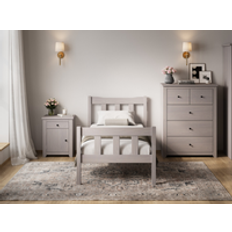 LPD Furniture Havana Grey Single Frame Bed