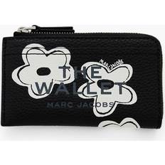 Marc Jacobs The Daisy Top Zip Multi Wallet - Black/White