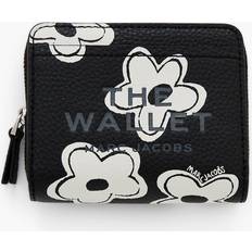 Marc Jacobs The Daisy Mini Compact Wallet - Black/White