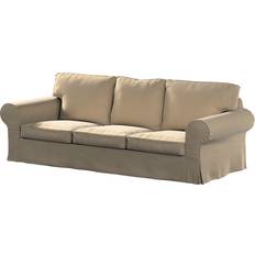 Ektorp Dekoria Ektorp Betræk 3 Sæder Sovesofa Med Boks 23cm Bred Ryg Sand 222 x 98 x 76 cm Sofabetræk