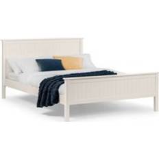 Beds & Mattresses Marlborough White Lacquer Bed Frame Double 4'6' 135 cm