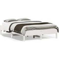 Beds & Mattresses Berkfield Home Bed Frame without Mattress 140x190 cm Solid Wood Pine