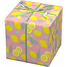 Presentpapper På Rulle 10 m x 57 cm Citroner I Olika Varianter