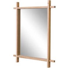 Bruna Väggspeglar Andersen Furniture Collect Spegel 64x74 cm Väggspeglar Ek Väggspegel