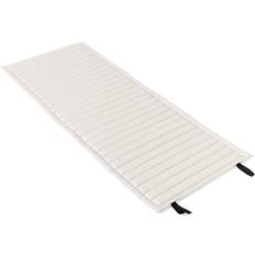 Hay Palissade Cushion Quilted Lounge Chair High Cream White