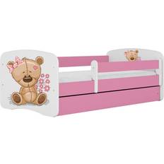 Kocot Kids Barnsäng Bear With Flowers 160 x 80 cm