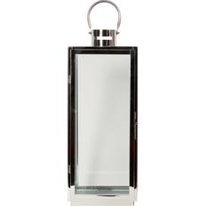 Silver Lanterns 53.5cm Stainless Steel - Silver Lantern