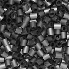 Panduro Pyssel Panduro Rörpärlor Midi 1000 st Silver med Metallicskimmer Ø5 mm