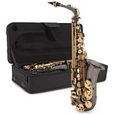 Gear4music Altsaxofon Svart Guld