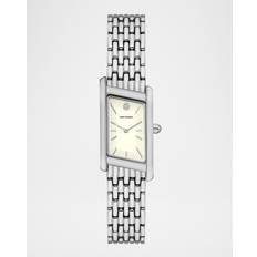 Tory Burch Eleanor Slanted Two-Hand Stainless Steel Watch