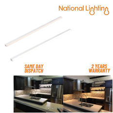 Led Under Cabinet Strip Light IP20 Energy Saving Linkable Kitchen Lights - CCT Furniture Lighting