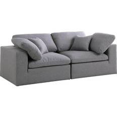 Meridian Serene Grey Sofa 80" 2 Seater