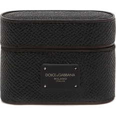 Dolce & Gabbana Logo-tag Leather AirPods Pro Case