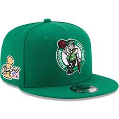 NBA Caps New Era Boston Celtics Kelly Green 2024 NBA Finals Champions Side Patch 9FIFTY Snapback Hat