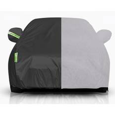 Car Covers on sale Greenzech Full Car Cover Waterproof All Weather Outdoor UV Protection Windproof Black L/XL
