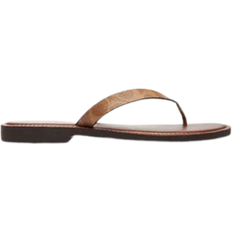 Flip-Flops Coach Brianna In Signature Canvas - Brown