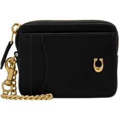 人気商品！New Coach Complimentary L Zip Card Case Black Coach Womens Zip Card Case, Black, Card Case Wallet : Amazon