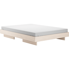160cm Frame Beds OUT Objekte Unserer Tage Zians Medium 160 x 200 cm Holz Natur Rahmenbett