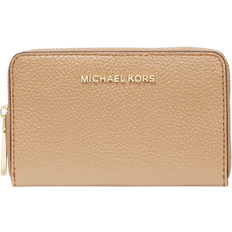 Michael Kors Small Pebbled Leather Wallet - Camel