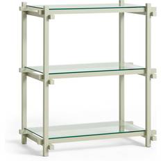 Hay Hyllsystem Hay Woody 2.0 Column Low Smokey Grey Beech AE449-A499-AP38 Hyllsystem