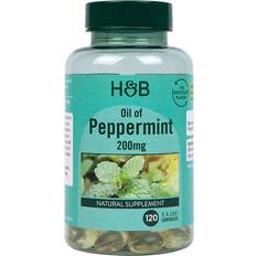 Holland & Barrett Pebermynteolie 200 mg Kapsler 120 stk