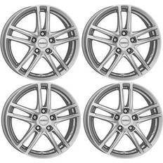 15" - Polerad Bilfälgar Dezent TZ Silver 6X15 4/98 ET35 B58.1