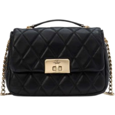 Kate Spade Carey Quilted Small Flap Crossbody - Black