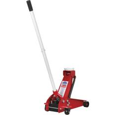 Hydraulic Car Jacks Sealey Heavy Duty Trolley Jack 3 Ton Compact Hydraulic 465mm Red 3290CX