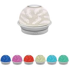 Humidifier Lesser & Pavey Aroma Humidifier Ceramic Dome Shape Feathers